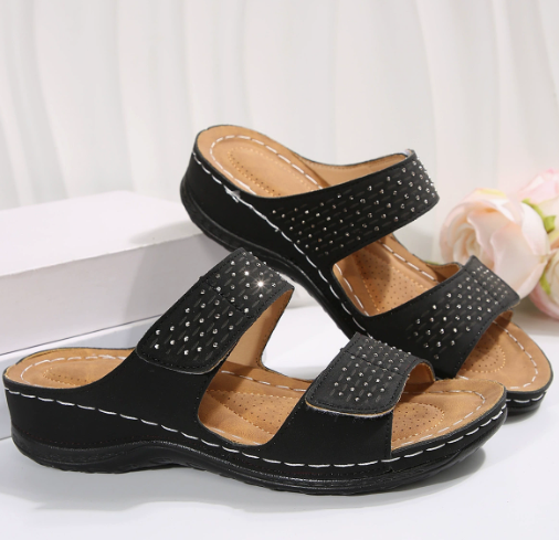 WOLFF Orthopedic Casual Sandals with Velcro Strap