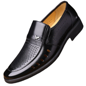 Men's Breathable Leather Dress Shoes