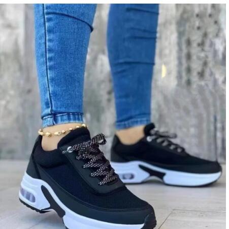 WOLFF Women's Sports Shoes with Mesh Laces