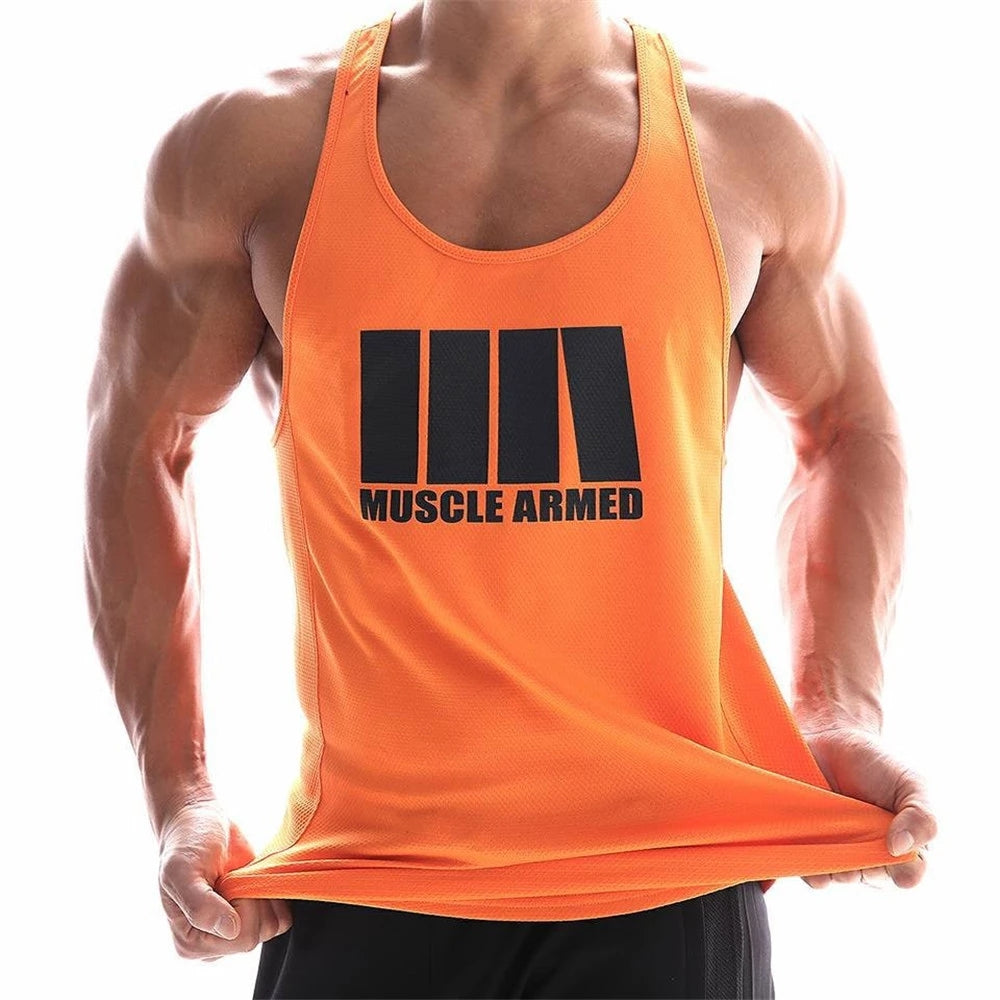 Elastic Breathable Quick-Dry Running Vest for Summer