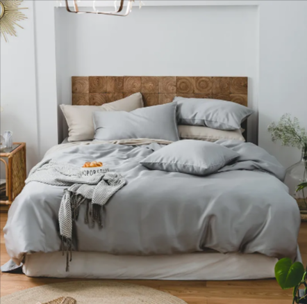 Tencel Ice Silk 4-Piece Bedding Set