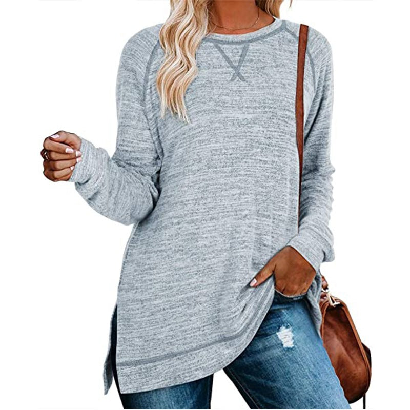 Women's Solid Color Sweater | Cotton-Poly Blend | 8 Colors | S–XXL