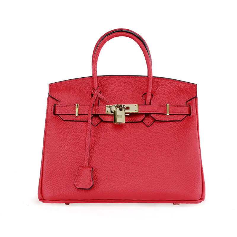Platinum Bag in First Layer Cowhide