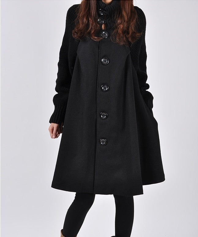 Women's Fashion Mid-Length Trench Coat — Classic Outerwear