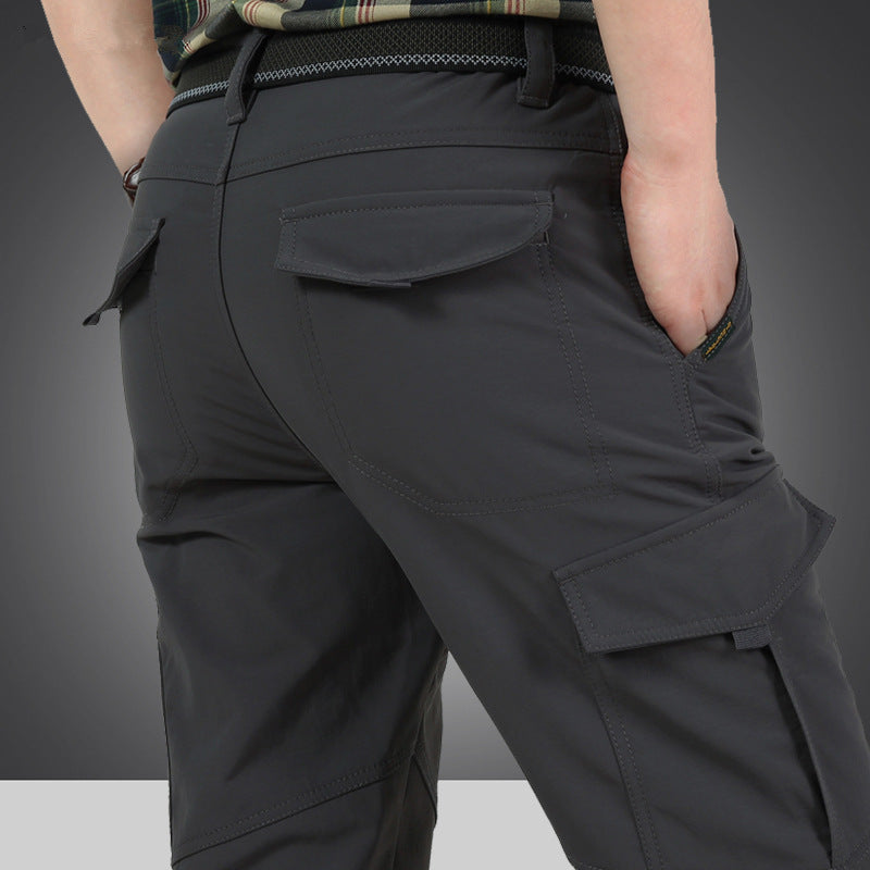 Men's Outdoor Waterproof Tactical Cargo Pants - Quick Dry