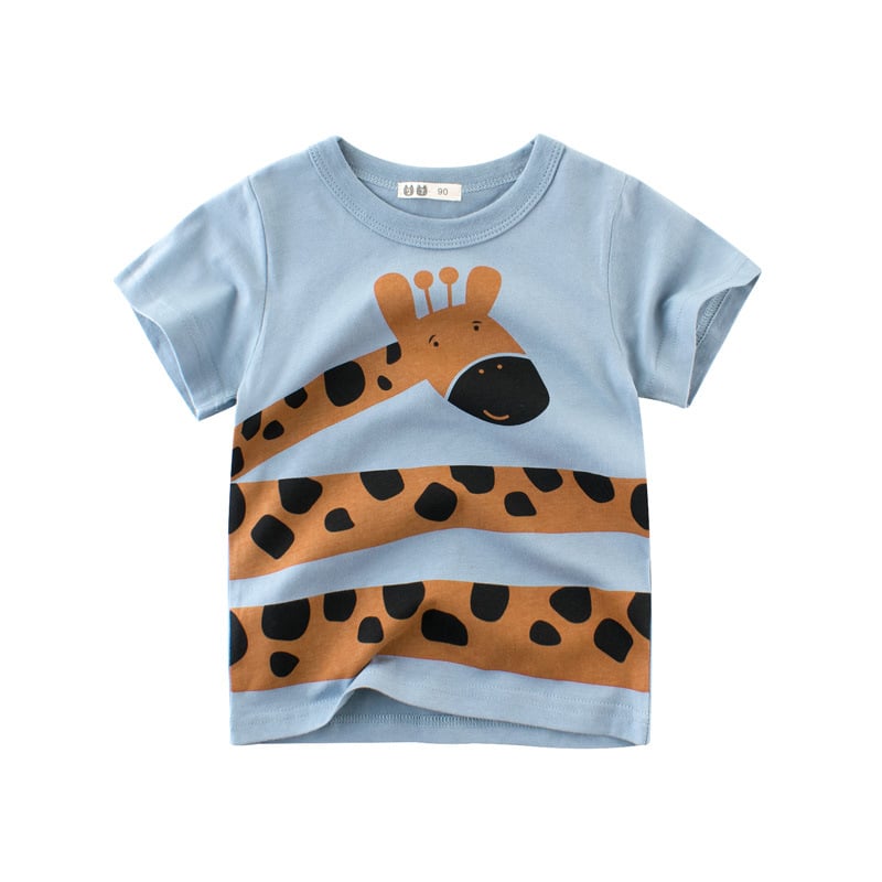 Boy's Short Sleeve Animal T-Shirt