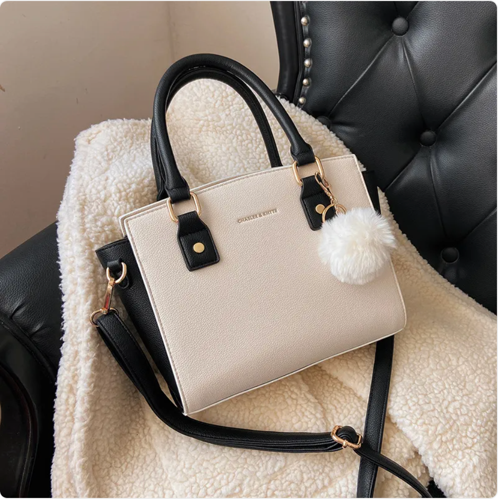 Women's Fashion Satchel Handbag | Structured Shoulder Bag