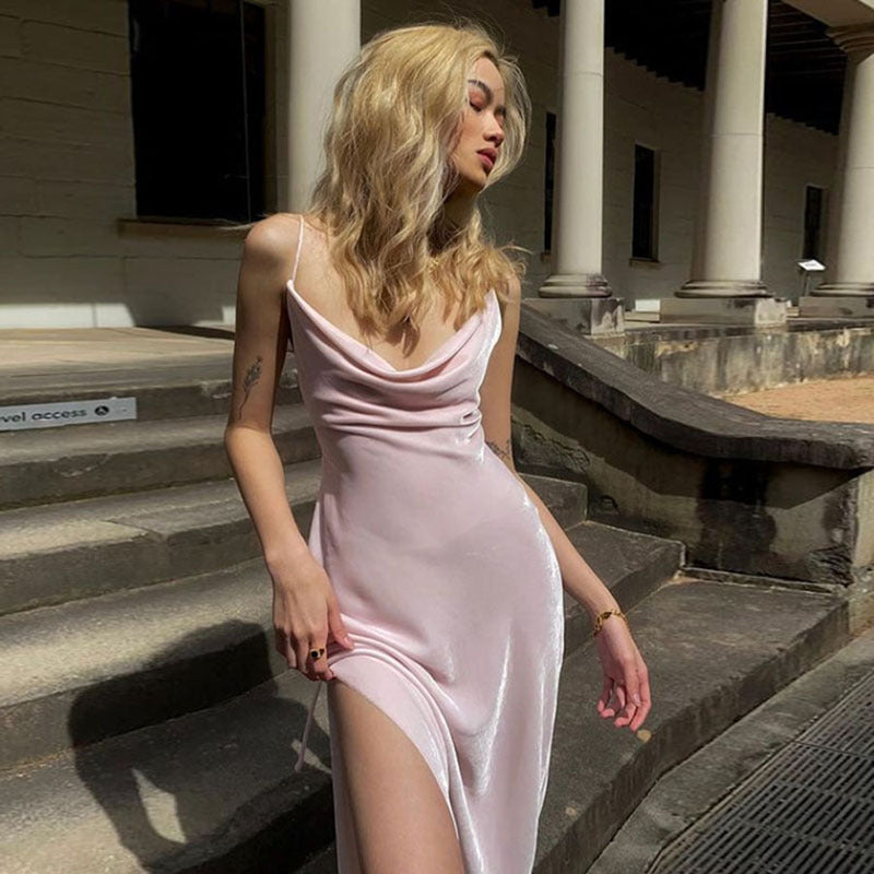 Women's Slim Fit Wrap Dress for Festivals & Special Days