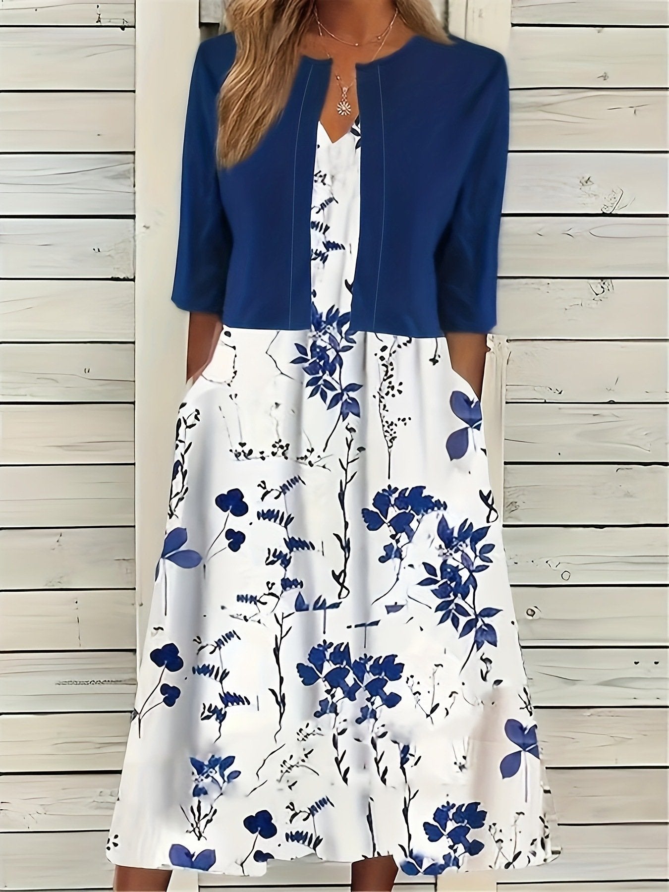 Digital Printed Dress Suit for Women