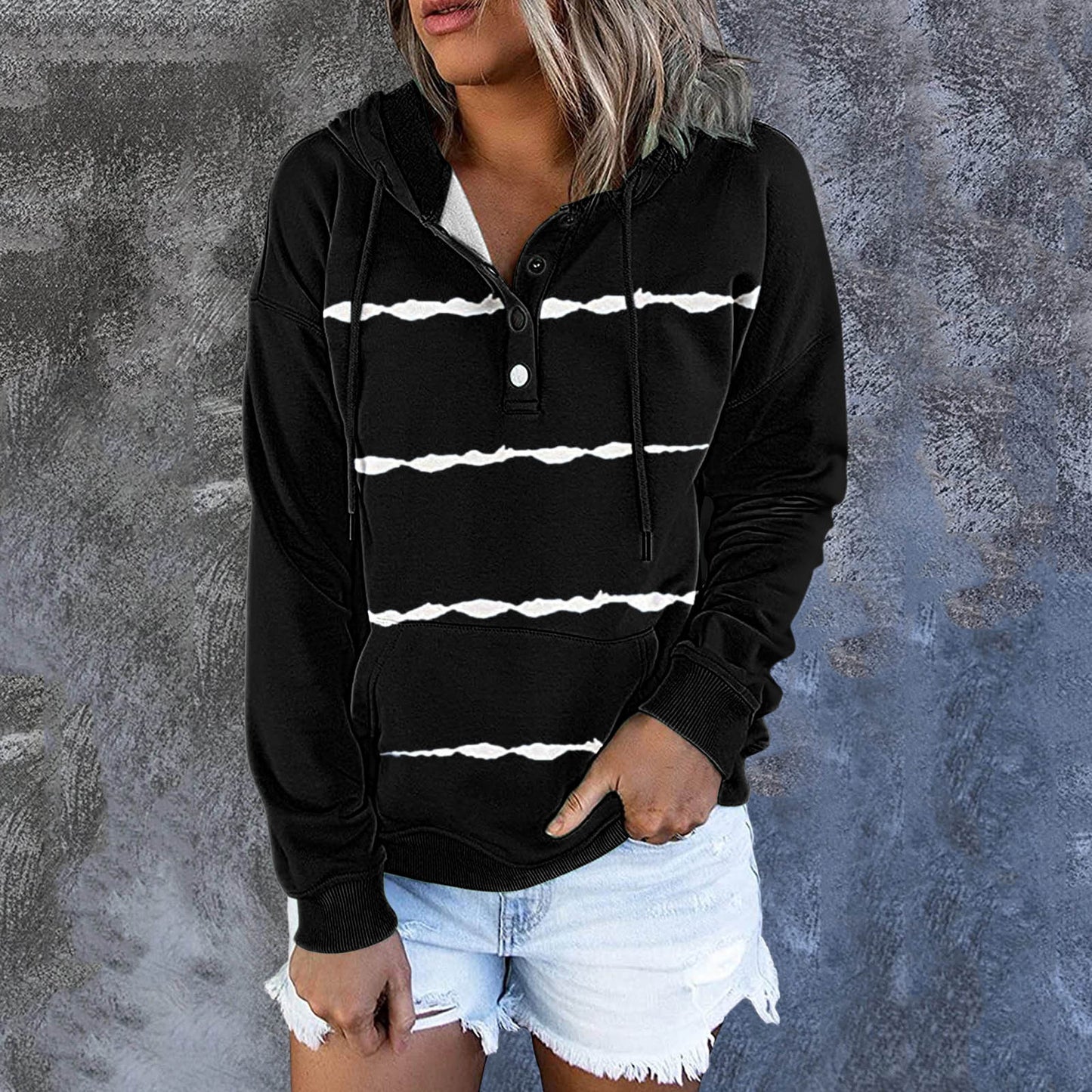Yellow Thin Cotton Solid Dark Pullover Sweater