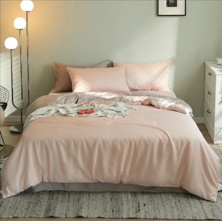 Tencel Ice Silk 4-Piece Bedding Set