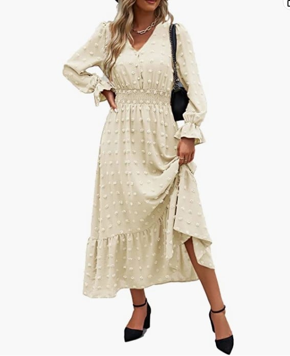 Women's A-Line Maxi Skirt | High Waist Elegant Style