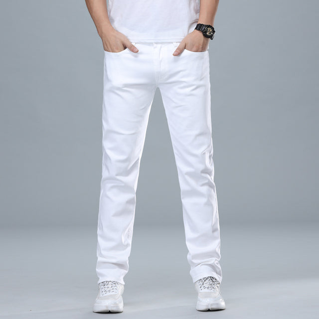 Men's Slim Fit Straight Leg Trendy Pants