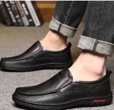 Men's Casual Driving Shoes - 100% Genuine Leather