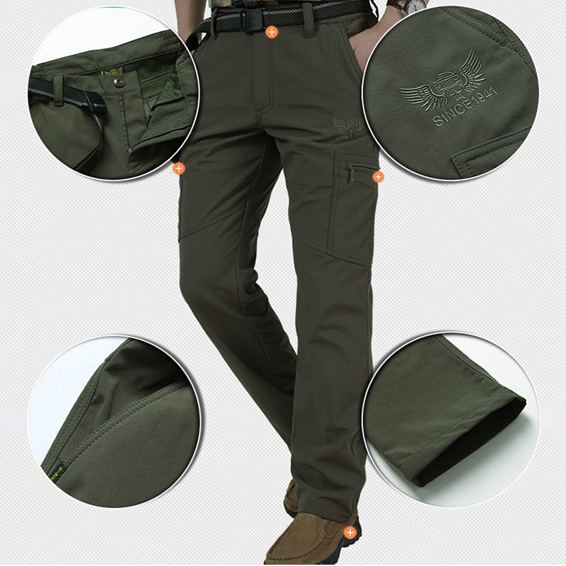 Men's Outdoor Waterproof Tactical Cargo Pants - Quick Dry