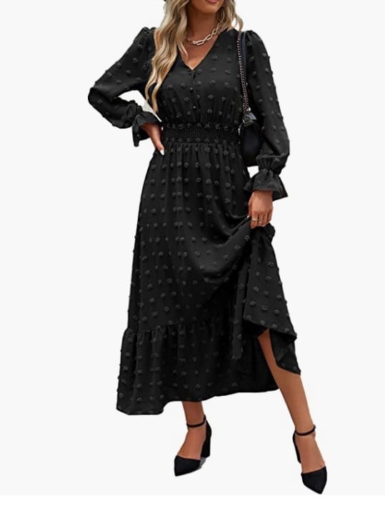 Women's A-Line Maxi Skirt | High Waist Elegant Style