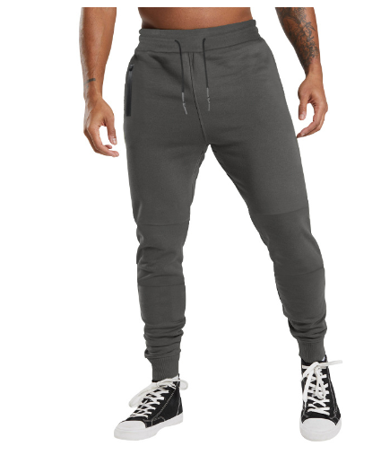 Men's Fashion Color-Blocked Casual Pants with Drawstring
