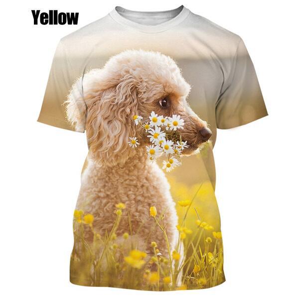 Custom Printed Casual Men's T-shirt in Polyester