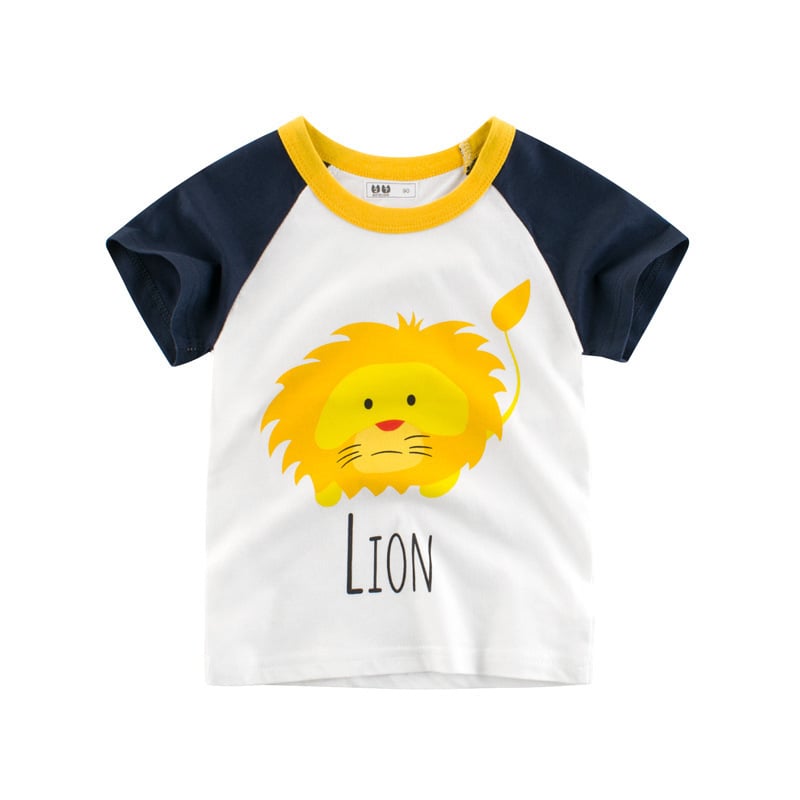 Boy's Summer Short Sleeved T-Shirt