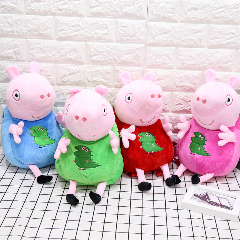 Plush Children's Backpack and Toy Bag