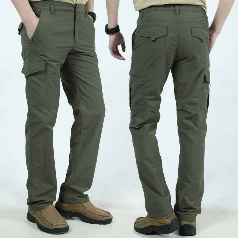 Men's Outdoor Waterproof Tactical Cargo Pants - Quick Dry