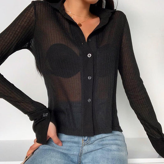 Double-breasted Long Sexy Spring and Summer Outfit