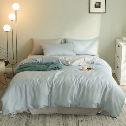 Tencel Ice Silk 4-Piece Bedding Set