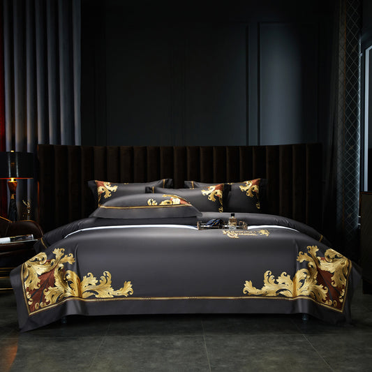 European Style 140S Xinjiang Long Staple Cotton Bedding Set
