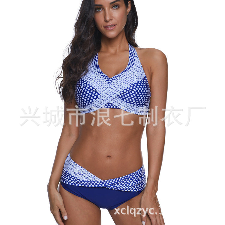 New Women's Cross-Border Separates Bikini Set