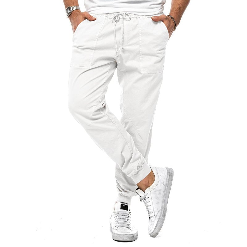 Men's Casual Loose Tapered Pants for Outdoor Leisure
