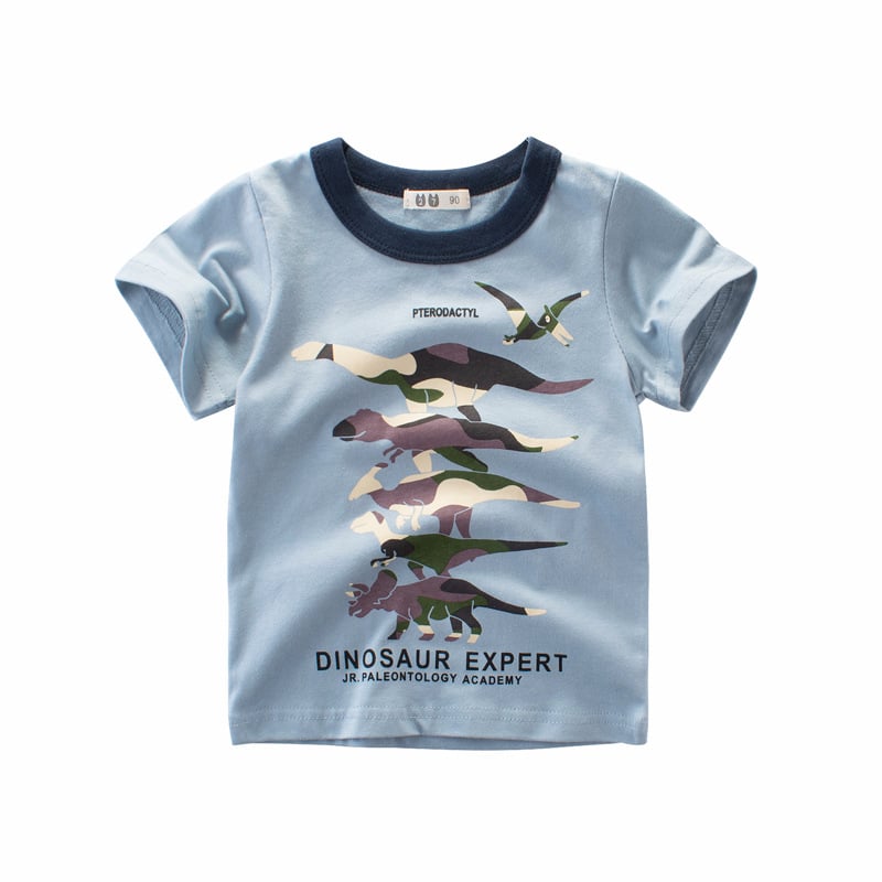 Boy's Summer Short Sleeved T-Shirt