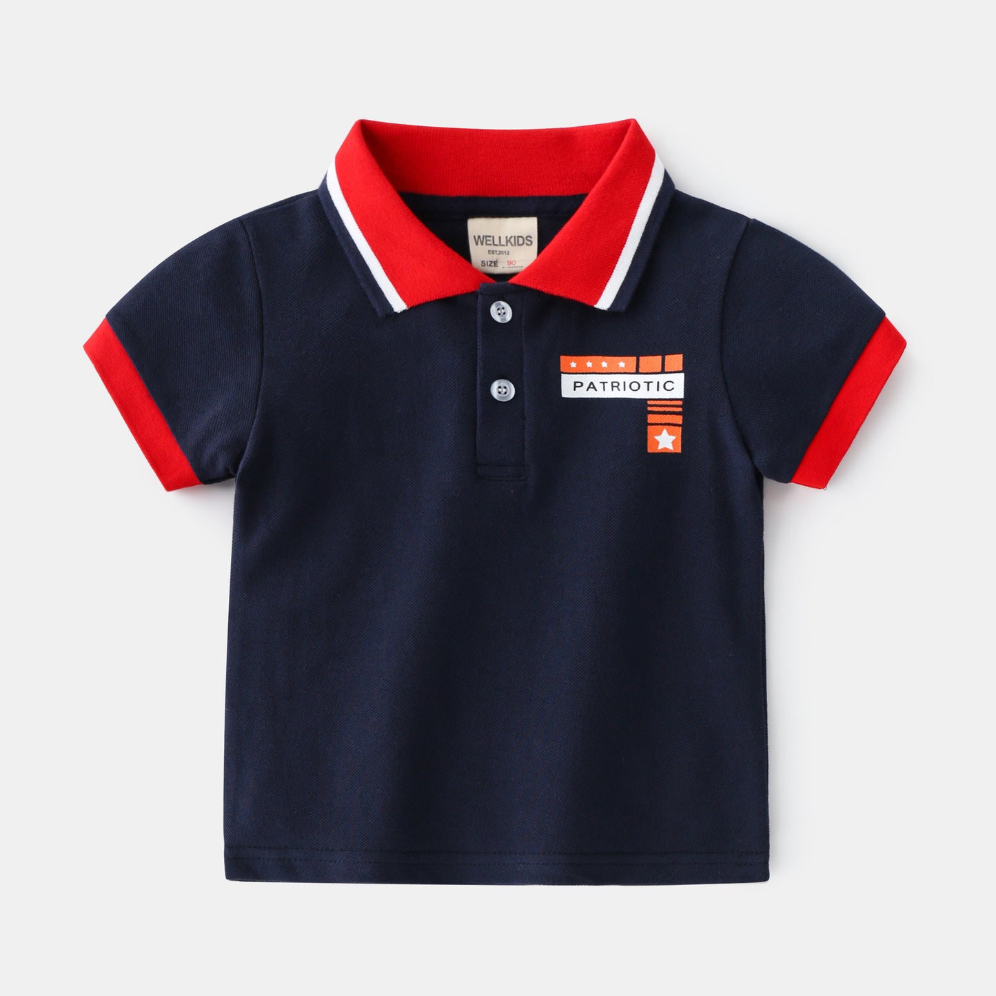 Baby Boy's Short-Sleeved Summer Polo Shirt