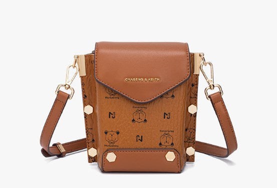Crocodile Pattern Crossbody Bag for Women