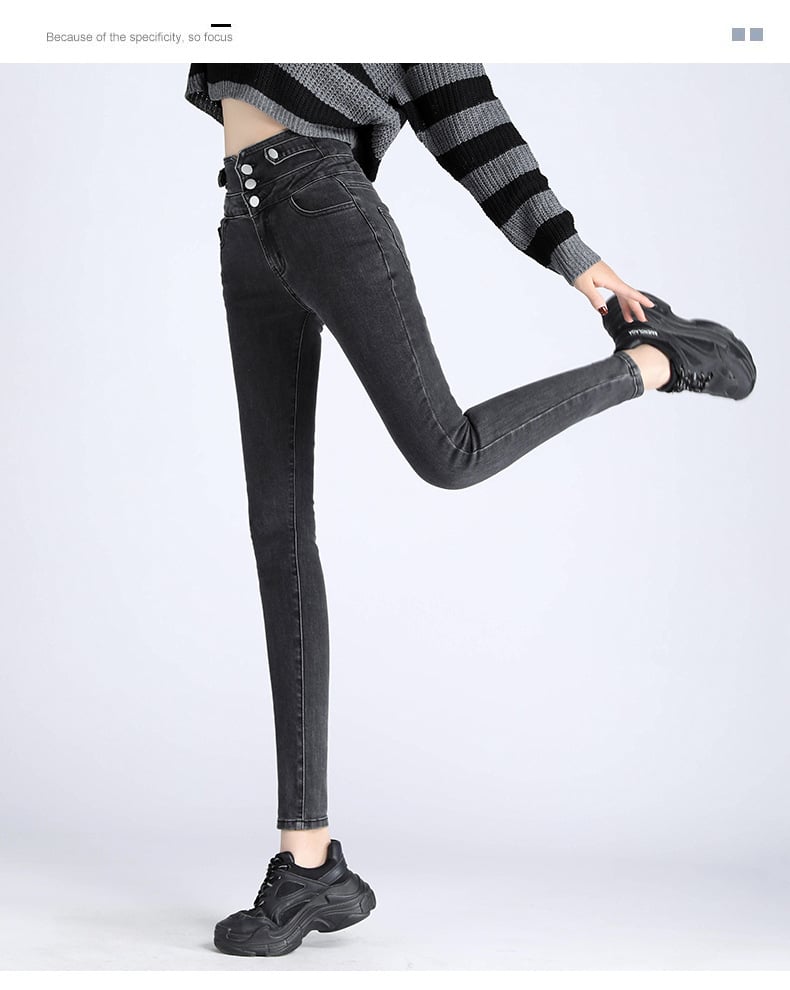 Women's High-Waisted Skinny Pants — Spring Collection