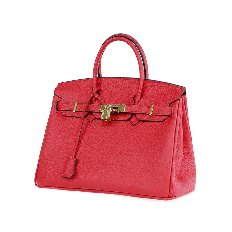 Platinum Bag in First Layer Cowhide