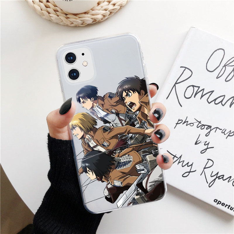 Titan Anime TPU Soft Case for iPhone 13 Pro Max