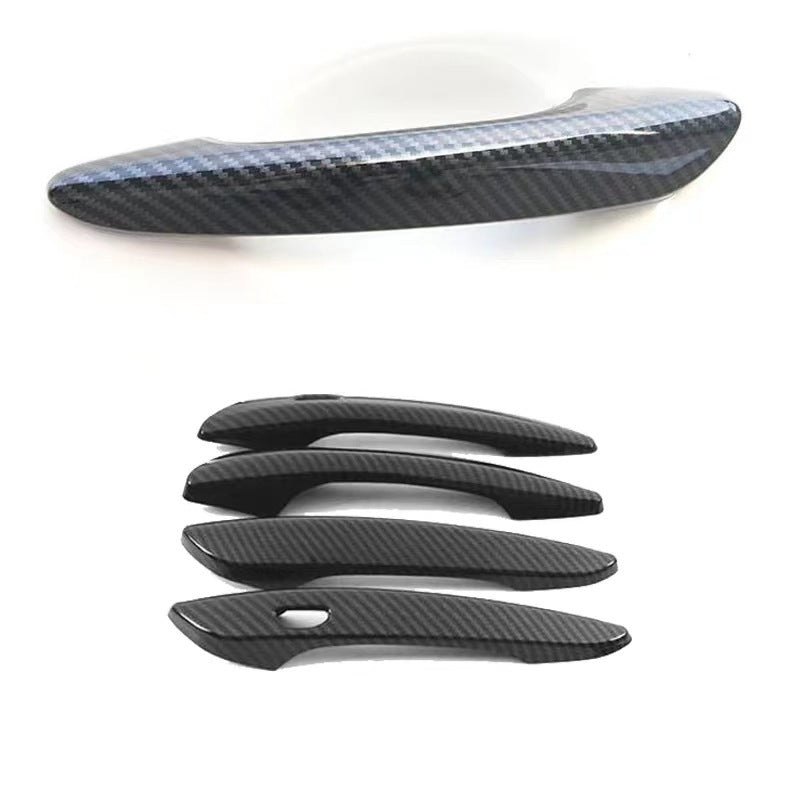 Carbon Fiber Pattern Door Handle Trim for Mazda CX-60