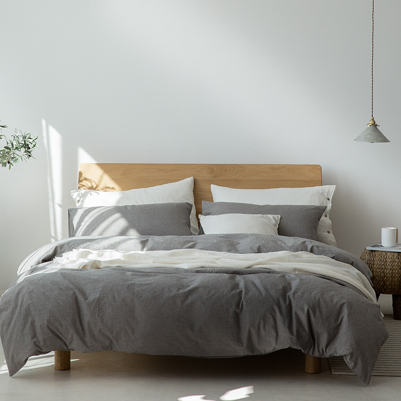 Minimalist Muji-Inspired Japanese Bedding Set
