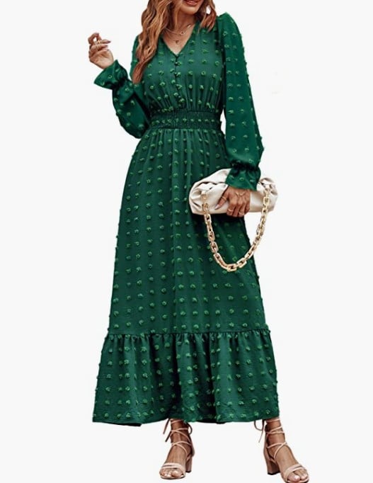 Women's A-Line Maxi Skirt | High Waist Elegant Style