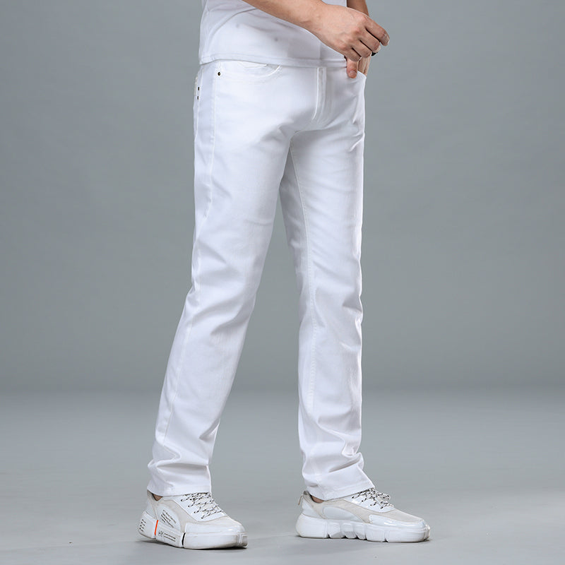 Men's Slim Fit Straight Leg Trendy Pants