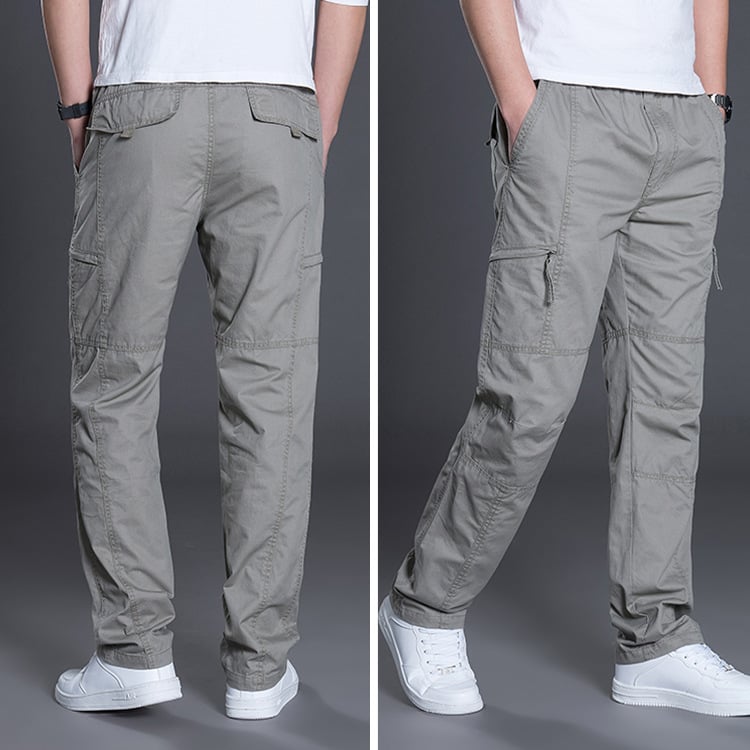 Men's Plus Size Trousers — Comfortable Relaxed Fit