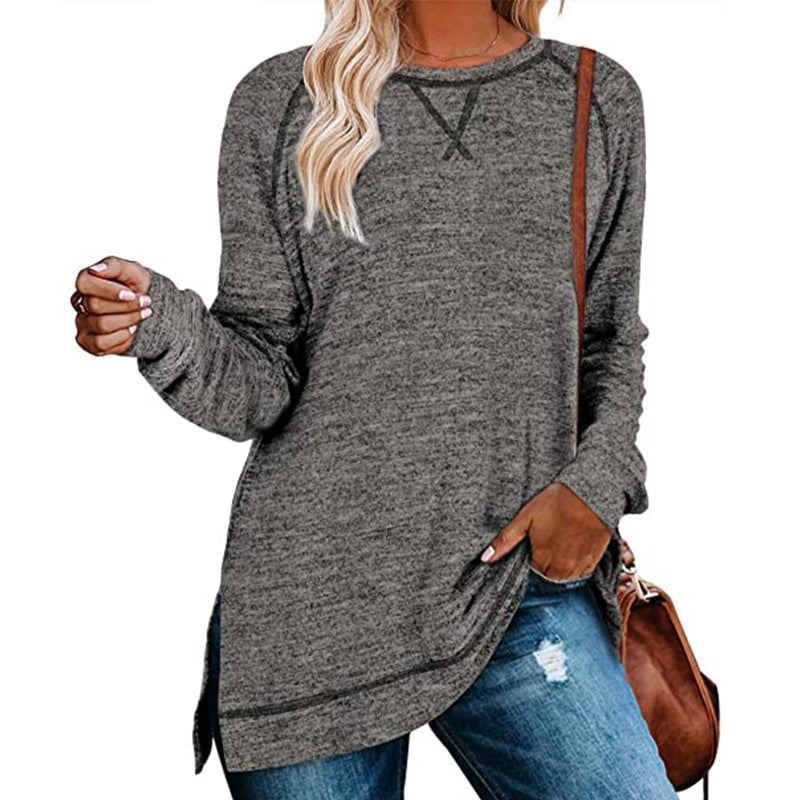 Women's Solid Color Sweater | Cotton-Poly Blend | 8 Colors | S–XXL