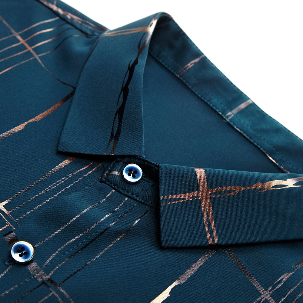 Men's Casual Spandex Fashion Shirt