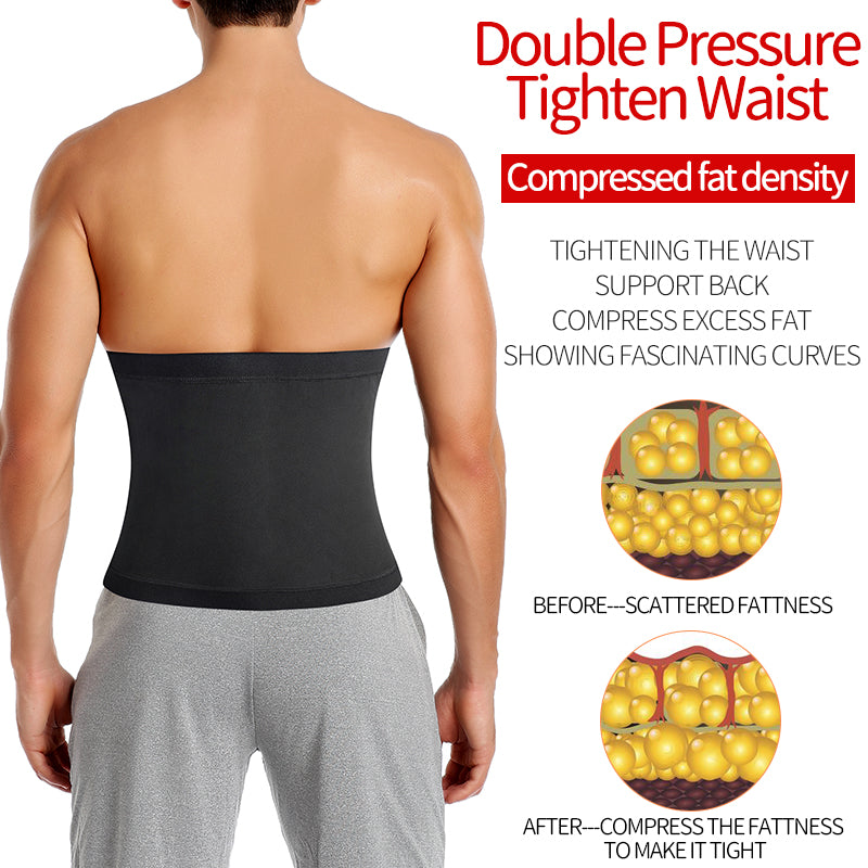 Men's Sauna Body Shaper Waist Trainer — Slimming Belt