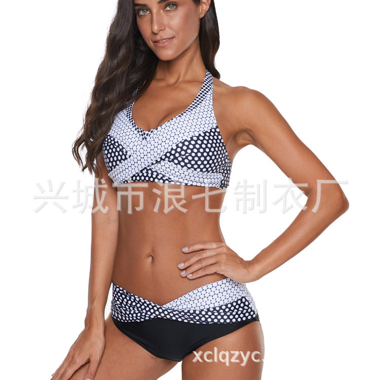 New Women's Cross-Border Separates Bikini Set
