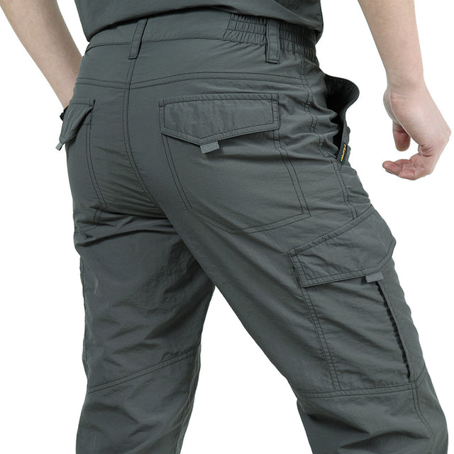 Men's Outdoor Waterproof Tactical Cargo Pants - Quick Dry