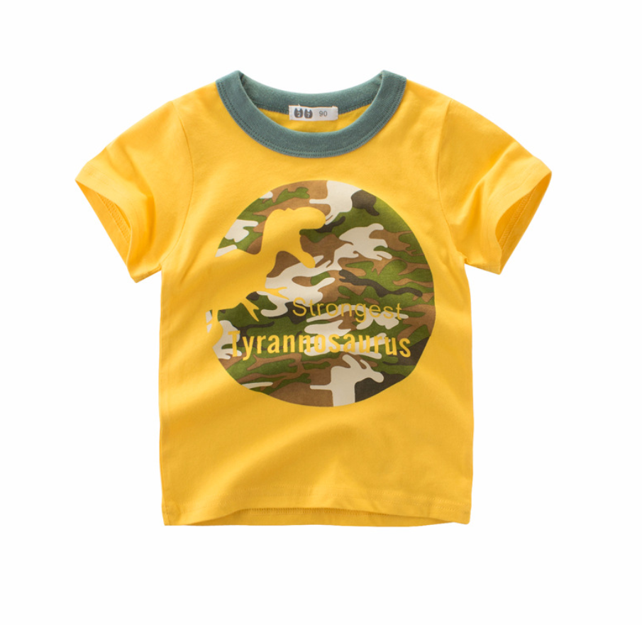 Boy's Short Sleeve Dinosaur Expert T-Shirt