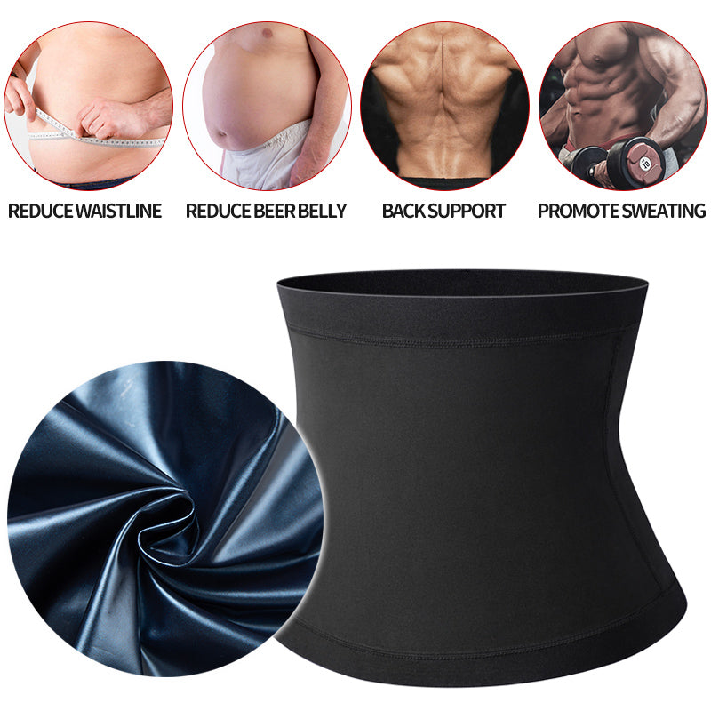 Men's Sauna Body Shaper Waist Trainer — Slimming Belt