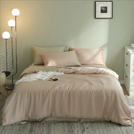 Tencel Ice Silk 4-Piece Bedding Set