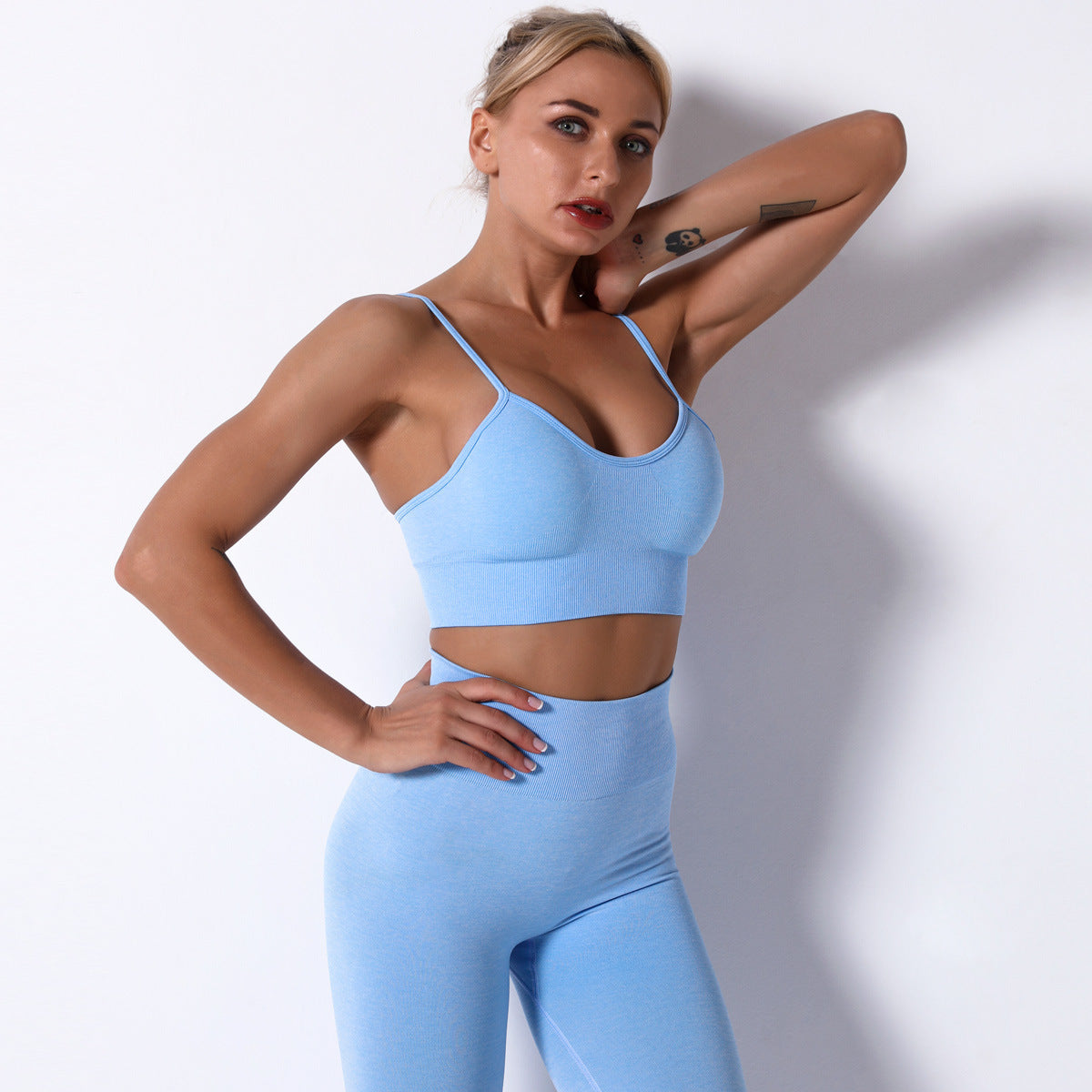 Seamless Women's Yoga Pants - Explosive Sports Suit